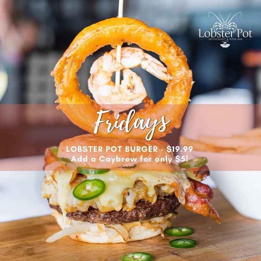 Lobster Pot's Burger Friday