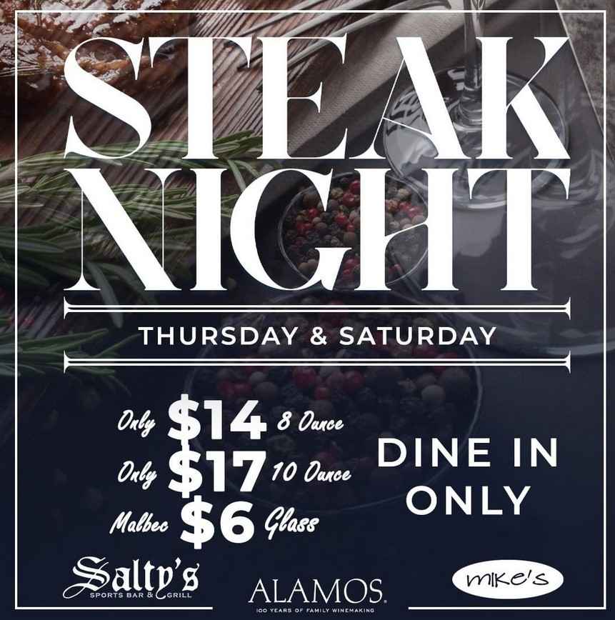 Dine In Steak Nights