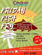 Friday Fish Fry at Cimboco