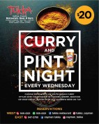Curry and a Pint Night