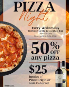 Wednesday Pizza Night, Harbour Grille