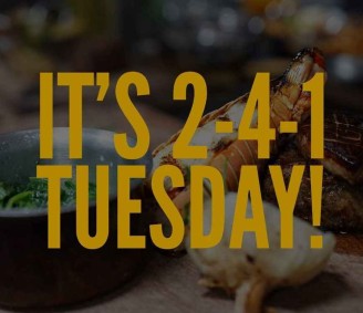 2-for-1 Tuesday at Steak Social