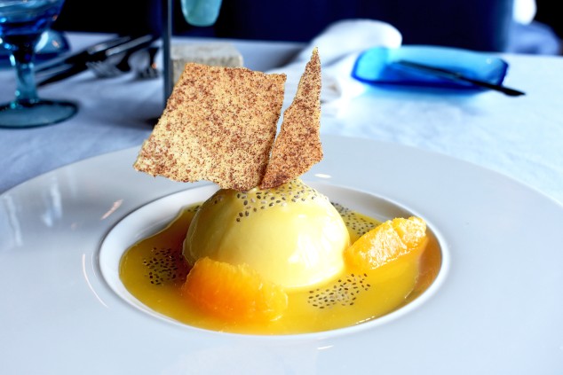  Blue Cilantro Dessert Dish 