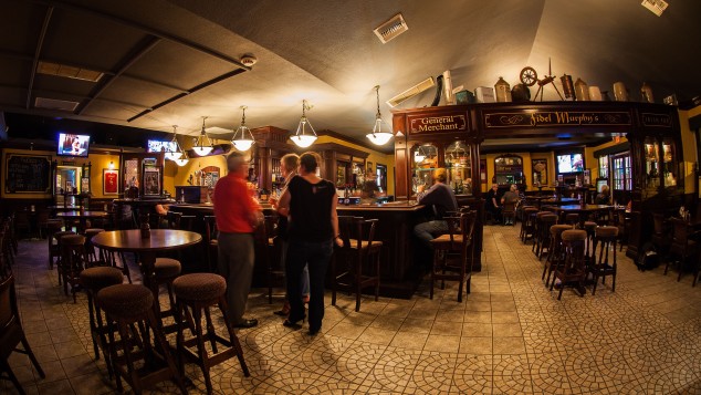  Inside Fidels Cayman Bar 