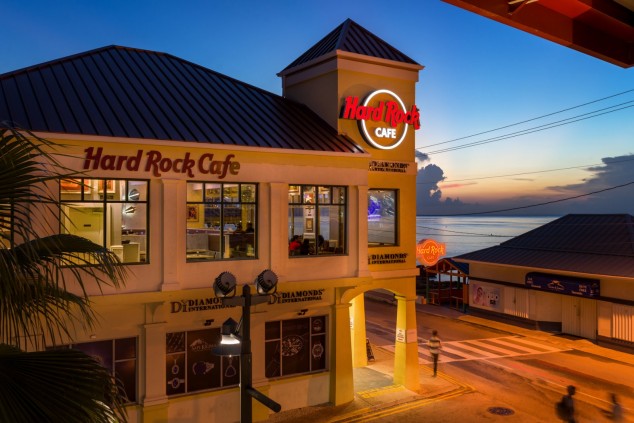  Hard Rock Cafe Exterior Night time 