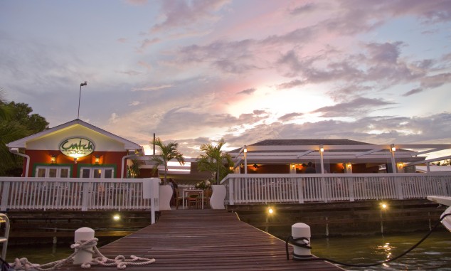  Outside of Catch Restaurant Cayman 