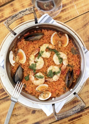  Veranda Seafood Paella 